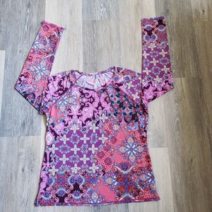 GARNET HILL RUSH GUARD SUN LONG SLEEVE